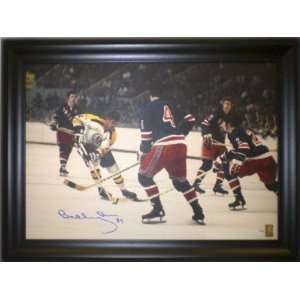 BOBBY ORR Signed Framed 16 x 24 Canvas WGA LE 44   Autographed NHL Art