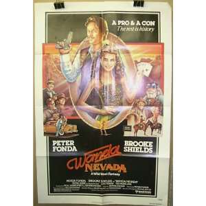  Movie Poster Wanda Nevada Brooke Shields Peter Fonda NSS 