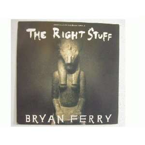 Bryan Ferry Of Roxy Music Poster Flat Stuff