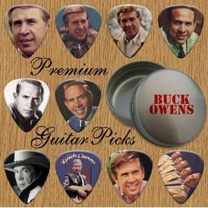 Buck Owens Premium Guitar Picks X 10 In Tin (0)