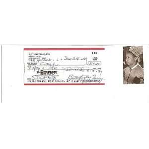  Butterfly McQueen autographed Personal Check Sports 