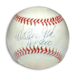 Carlton Fisk Autographed Baseball with HOF 2000 Inscription