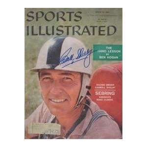  Carrol Shelby autographed Sports Illustrated Magazine 