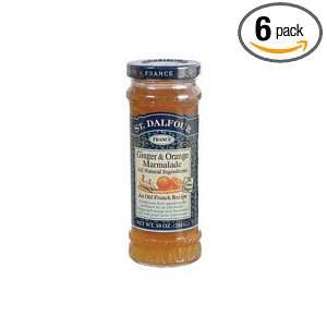 Charles Jacquin St.Dalfour Consrv, Gng/Orng, 100%Fruit, 10 Ounce (Pack 