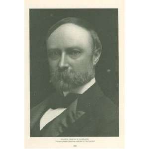  1904 Print Senator Charles W Fairbanks 