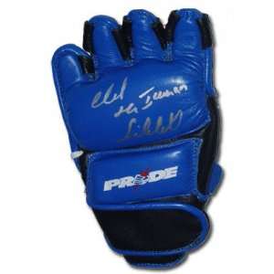  Chuck The Iceman Liddell Autographed Pride Fighting Glove 