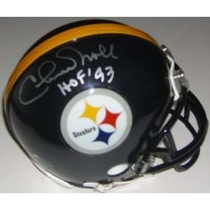 Chuck Noll Signed Pittsburgh Steelers Mini Helmet