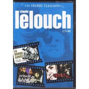  CLAUDE LELOUCH 3 FILMS Movies & TV