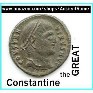 Ancient Coin House CONSTANTINE THE GREAT. CAMP GATE. Cyzicus Mint 