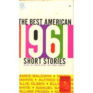   American Short Stories 1961 Martha Foley and David Burnett Books