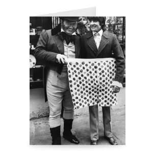 Harry Secombe and Davy Jones   Greeting Card (Pack of 2)   7x5 inch 