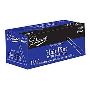    Diane Hair Pins With Ball Tips * 1lb Box #469 Black Beauty