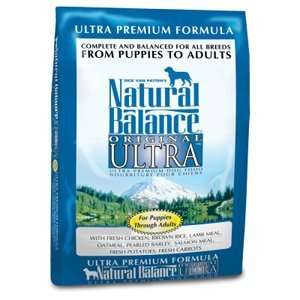  Natural Balance Ultra Premium Dry Dog Food 30lb Pet 