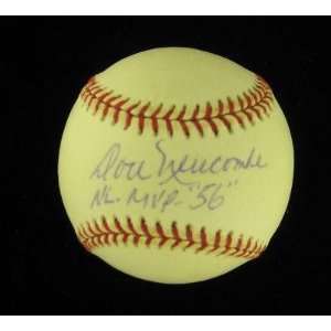 Don Newcombe Autographed Baseball   Official Nl Mvp 56 ~psa 