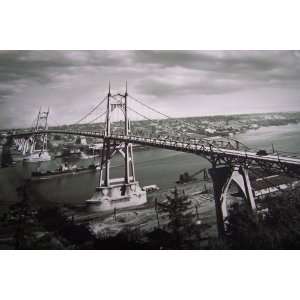  Saint Johns Bridge, Portland Oregon c. 1925 Everything 