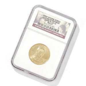  2008 Elizabeth Monroe $10 BU Gold MS69 NGC OGP Sports 