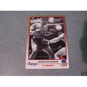ALL TIME GREAT FLOYD PATTERSON 1991 Kayo Boxing Card / MINT CONDITION