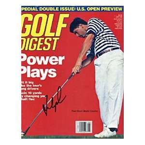 Fred Couples Autographed / Signed Golf Digest   June 1990