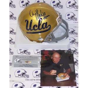 Gary Beban Signed Mini Helmet   UCLA Bruins   Autographed NFL Mini 