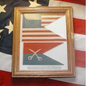  38 star Flag set of George Armstrong Custer, 7th Cavalry 