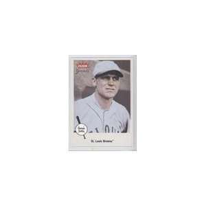  2002 Greats of the Game #15   George Sisler Sports Collectibles