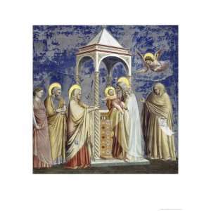   Temple Giclee Poster Print by Giotto di Bondone, 12x16