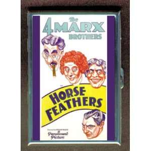 GROUCHO MARX BROTHERS HORSE FEATHERS ID Holder Cigarette Case Wallet 
