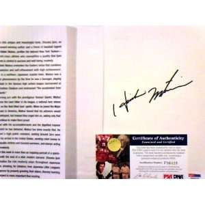 Hideki Matsui Autographed Signed Book   Autographed MLB Magazines