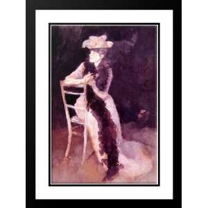 Whistler, James Abbott McNeill 19x24 Framed and Double Matted Rose and 