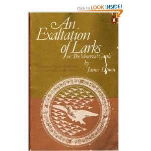  An Exaltation of Larks Or, The Venereal Game James Lipton Books