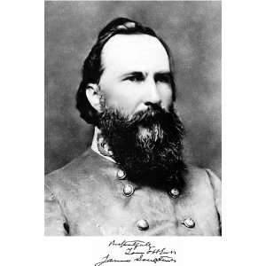  General James Longstreet CSA 8 1/2 X 11 Photograph w 