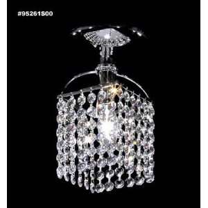   Collection STRASSÂ® SwarovskiÂ® Crystal Topaz Flushmount Pendant