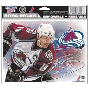 Joe Sakic Avalanche Static Cling Decal *SALE*