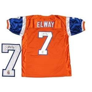 John Elway Autographed Uniform   w Holo   Autographed NFL Jerseys