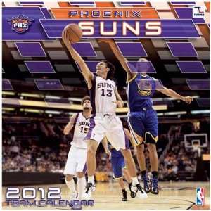  John F. Turner Phoenix Suns 2012 Wall Calendar   12X12 