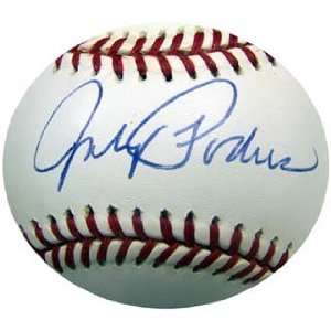 Johnny Podres Autographed Baseball