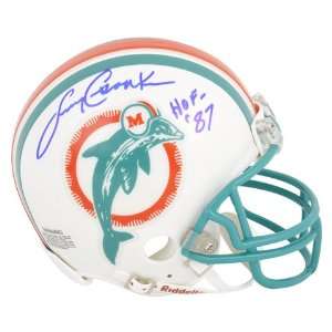 Larry Csonka Miami Dolphins Signed Autographed Mini Helmet