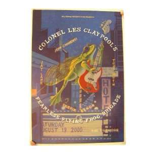  Colonel Les Claypool Fillmore Poster Flying Frog Primus 