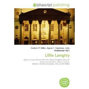 Lillie Langtry (9786133728783) Books