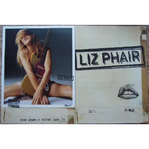 Liz Phair   Two Sided Poster   24 Inches By 18 Inches   New   Rare 
