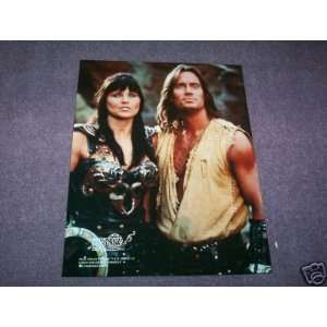    XENA & HERCULES PROMOTIONAL PHOTO LUCY LAWLESS 