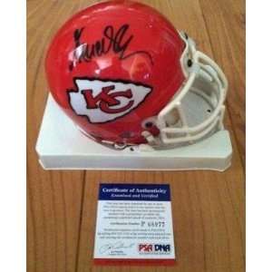 Marcus Allen Signed Mini Helmet   Chiefs PSA DNA   Autographed NFL 