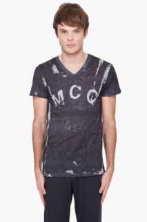 Mcq Alexander Mcqueen Charcoal Mcq Print T shirt for men  