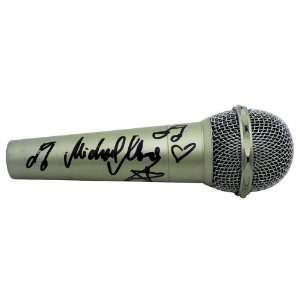  Rocks Autographed Michael Monroe Signed Microphone 