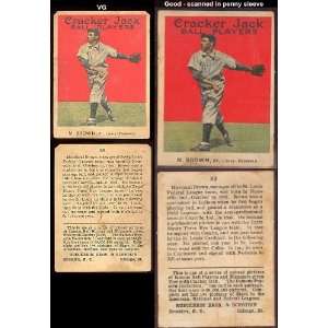  mordecai brown of the St. louis fed Good Condition Sports