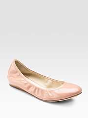 Vera Wang Lavender Label Lillian Patent Leather Ballet Flats