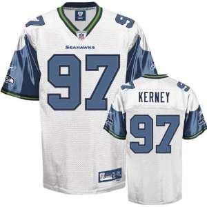  Patrick Kerney White Reebok NFL Premier Seattle Seahawks 