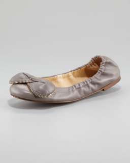 Padded Leather Lining Flat  