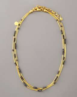 Yellow Gold Strand Necklace  