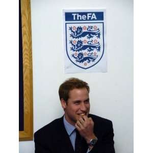 Prince William at the FA Hat Trick project in Newcastle upon Tyne 